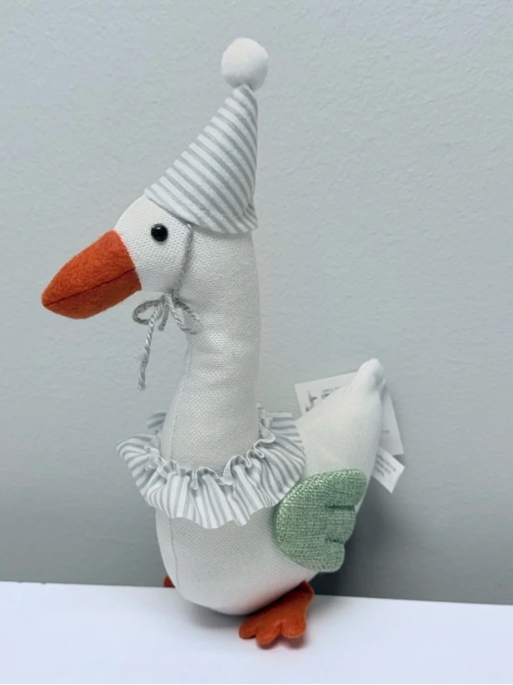Novelty Plush Figural Goose w/ Blue Hat from Target Bullseye's Playground